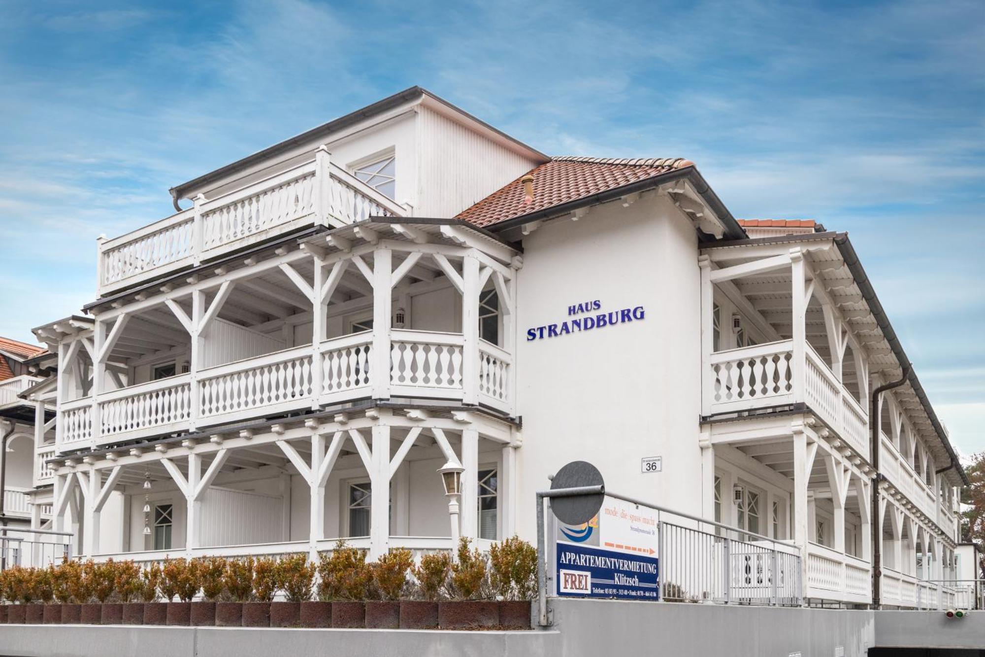 Haus Strandburg - Hinter Duene Und Meer ビンツ エクステリア 写真